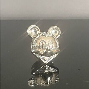 925 Silver Stamped Mickey Charms Disney brand new